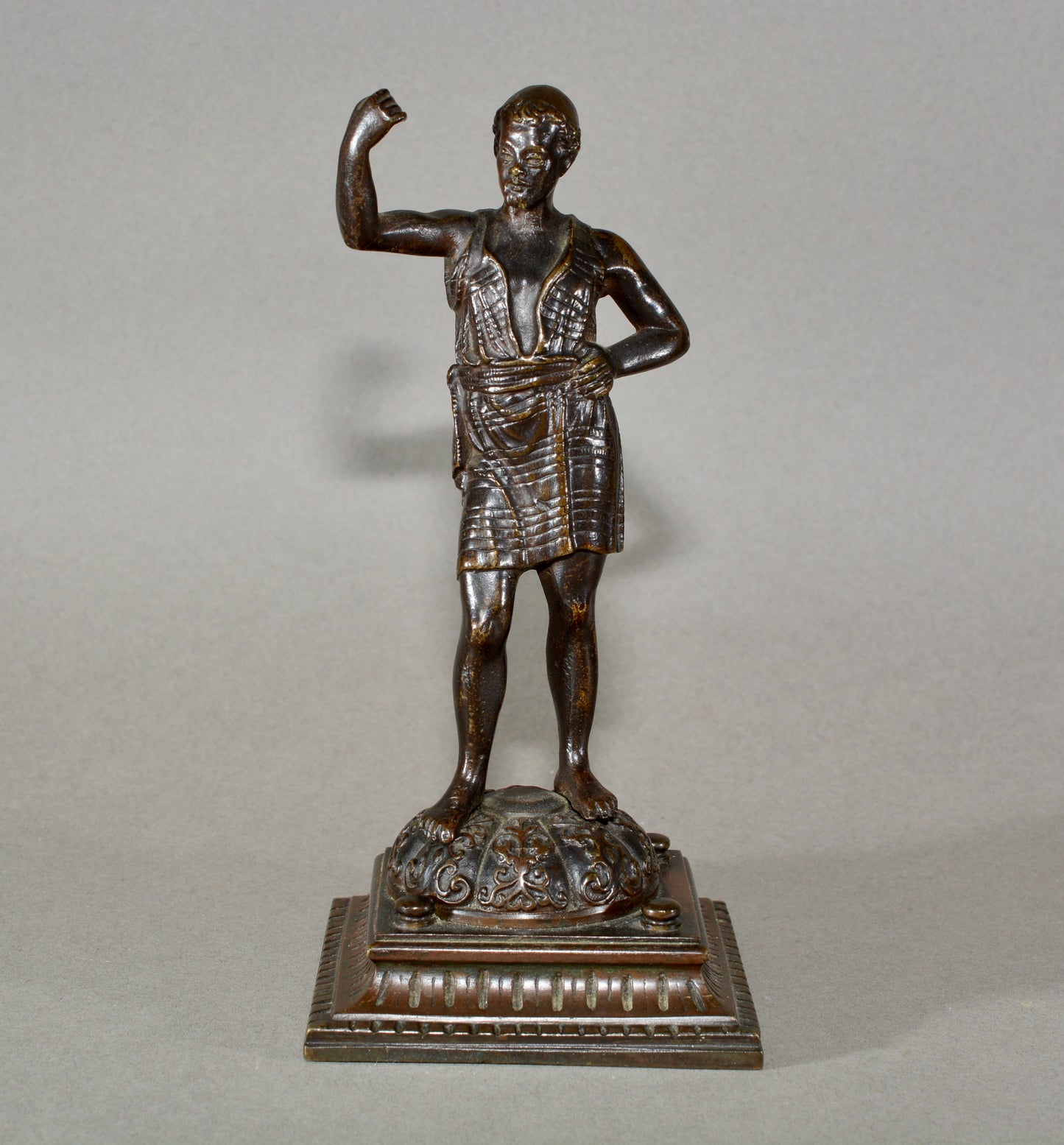 Antique bronze figure of a North African Blackamoor