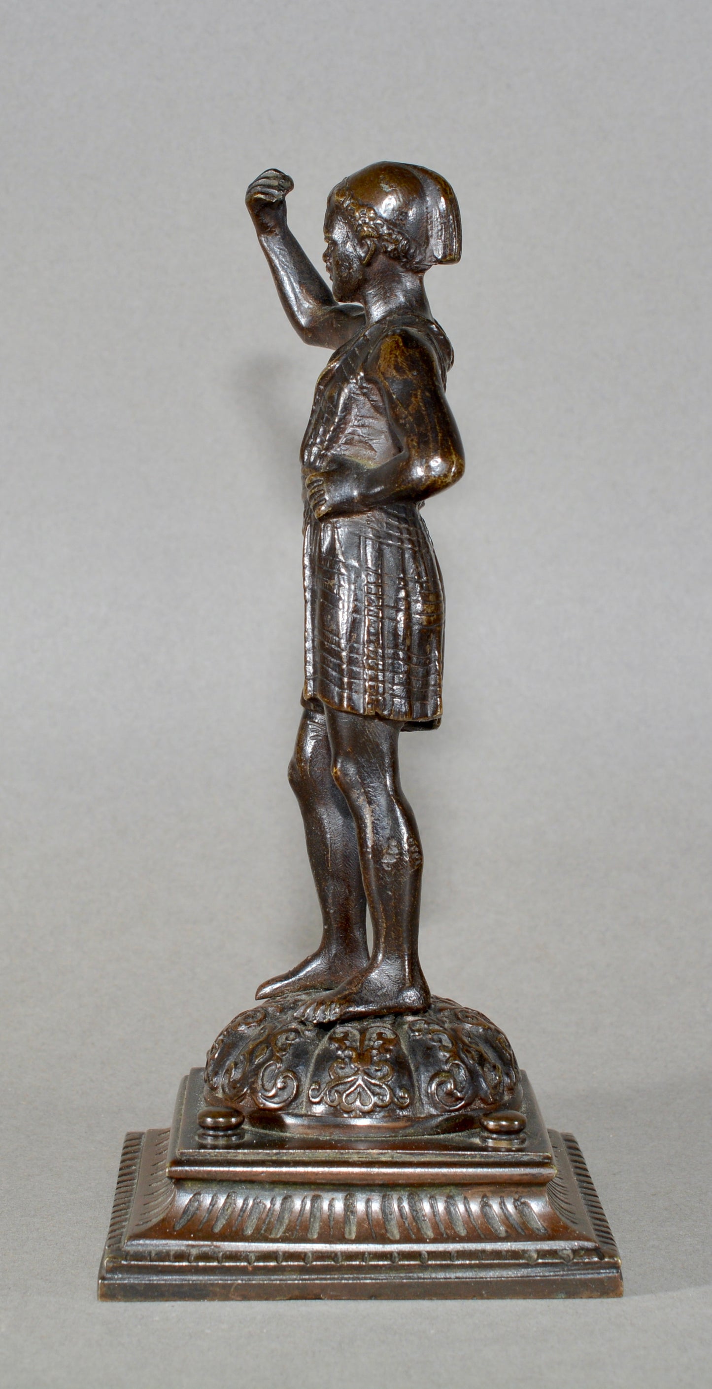 Antique bronze figure of a North African Blackamoor