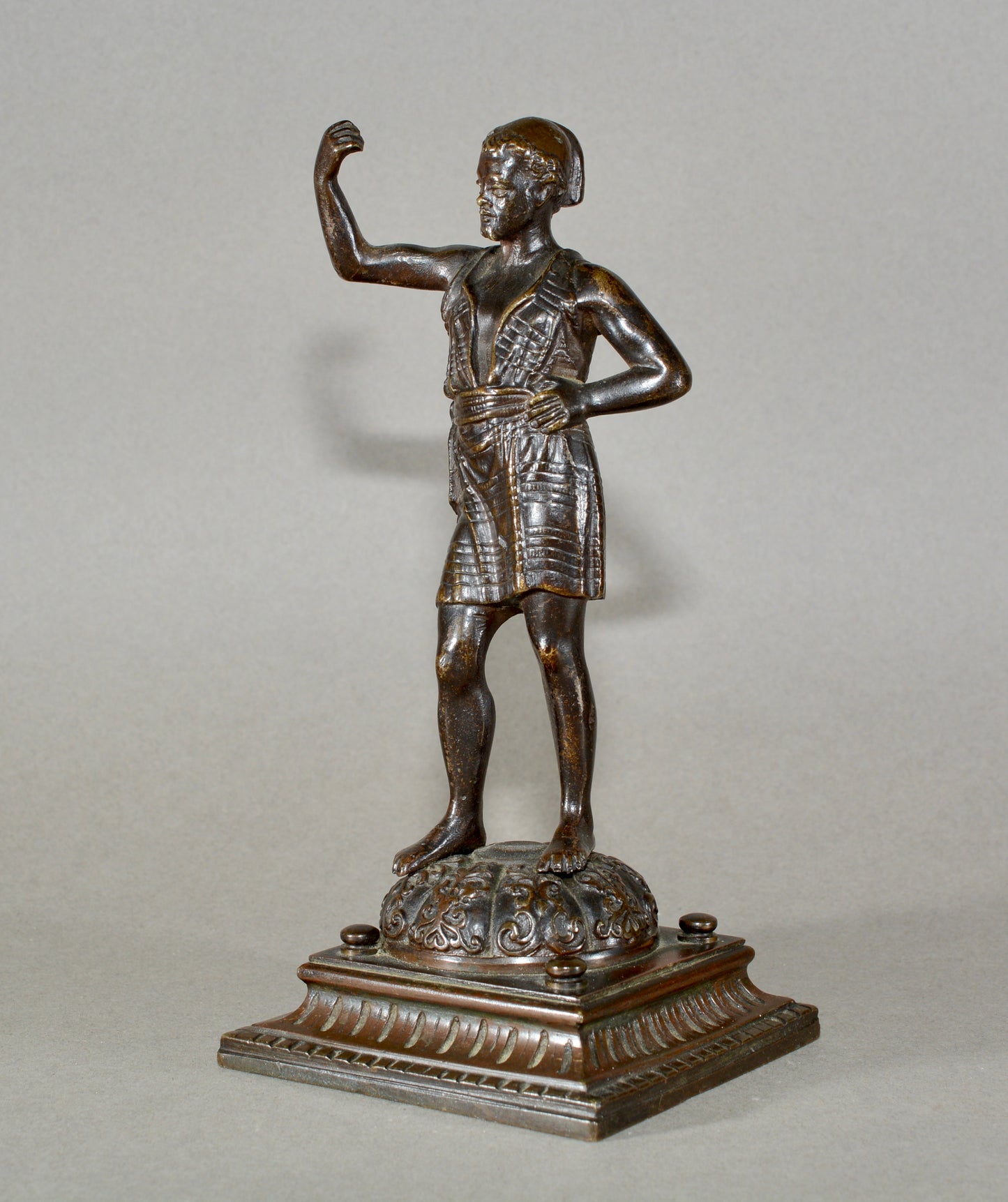 Antique bronze figure of a North African Blackamoor
