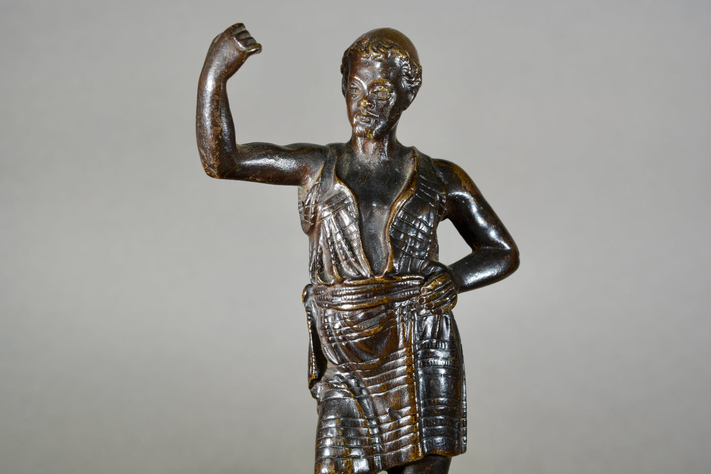 Antique bronze figure of a North African Blackamoor