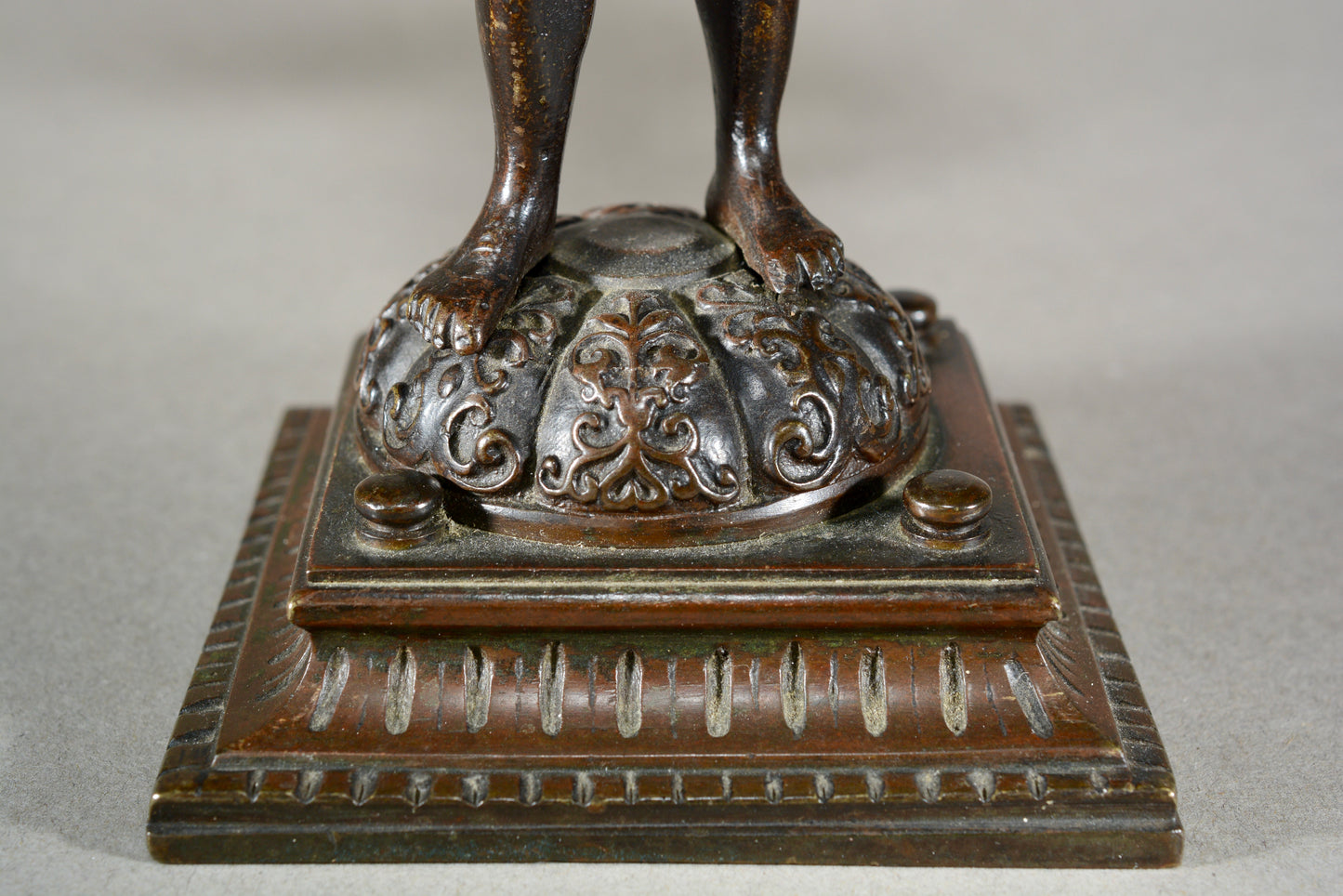 Antique bronze figure of a North African Blackamoor