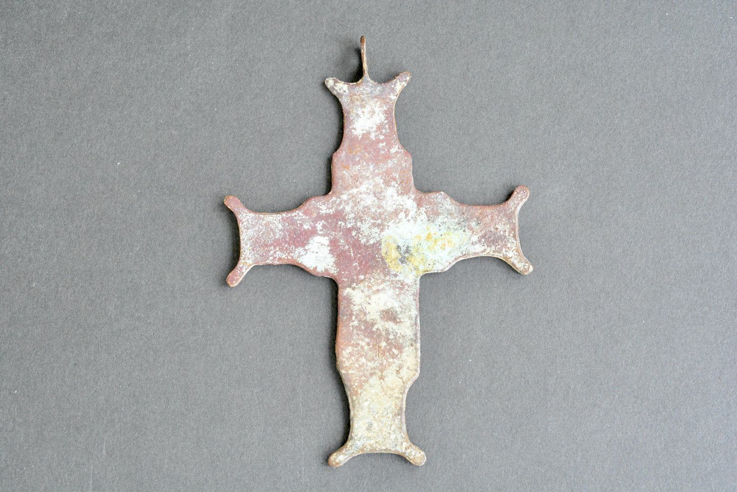 Large 17th century Enkolpion cross Eastern Orthodox crucifix