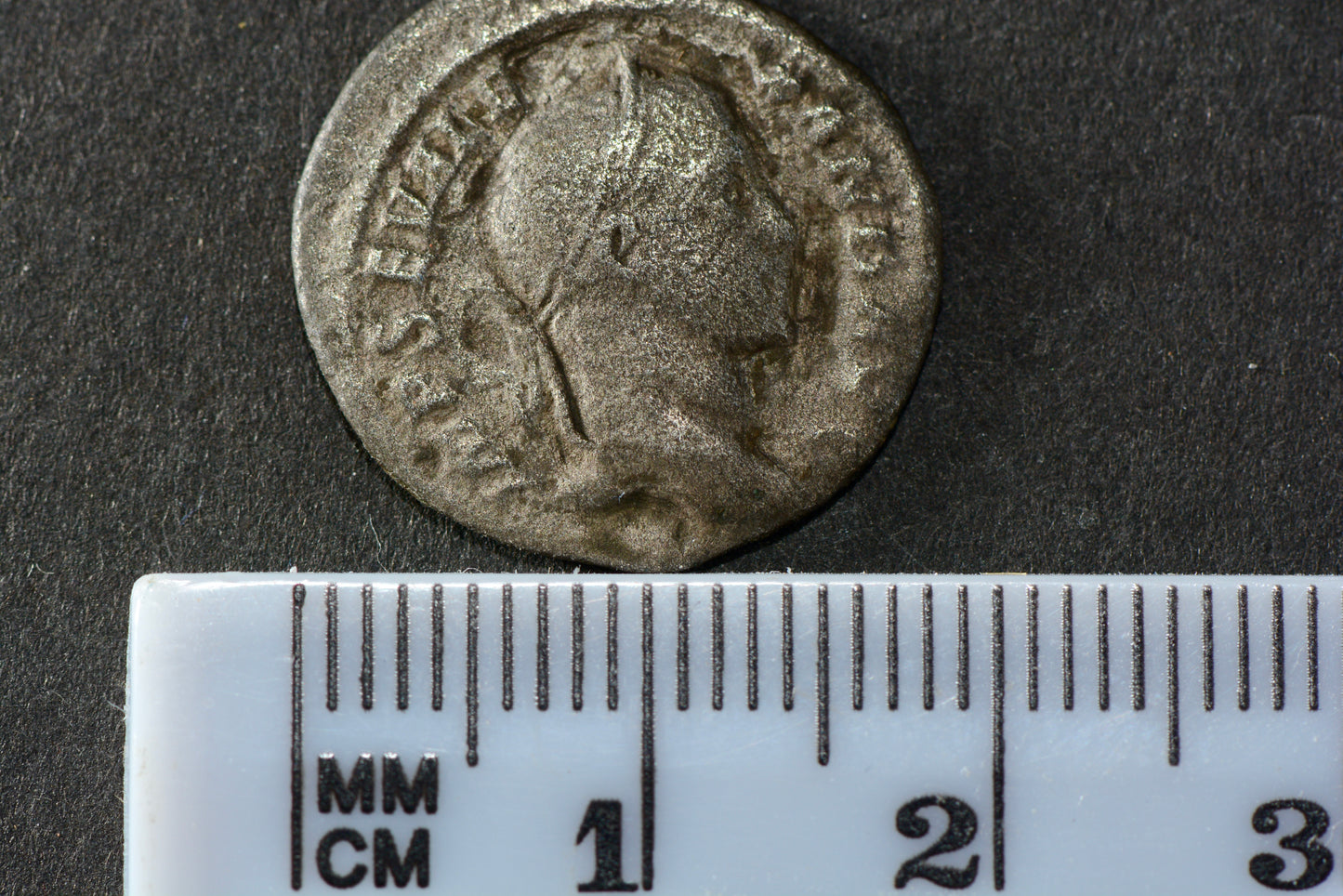 Ancient Roman silver denarius Severus Alexander (AD 222-235) Denarius / Virtus M6