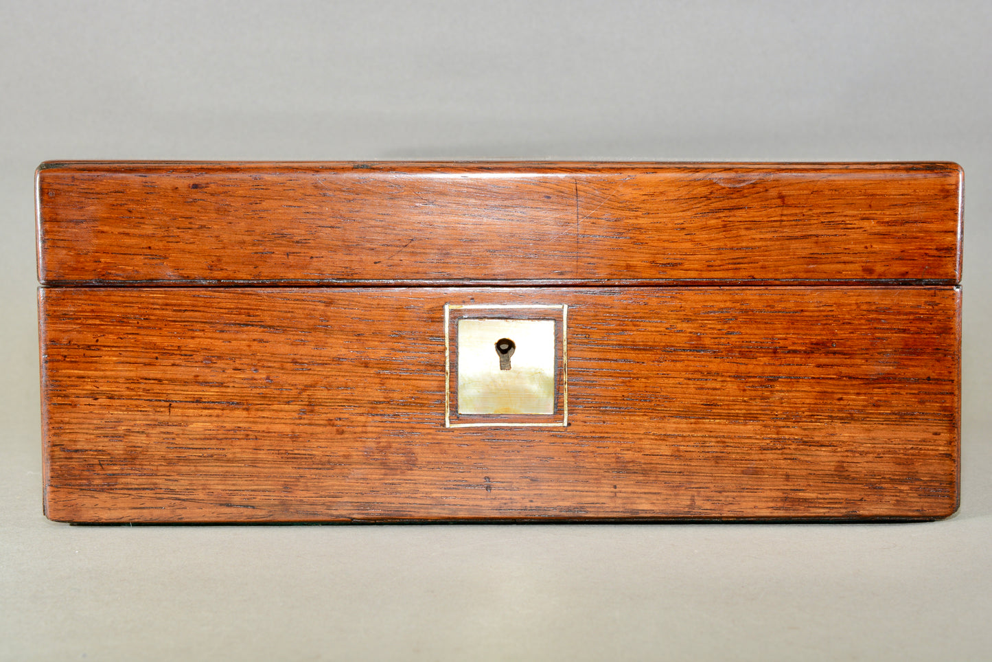 Victorian Rosewood and mother of pearl sewing box
