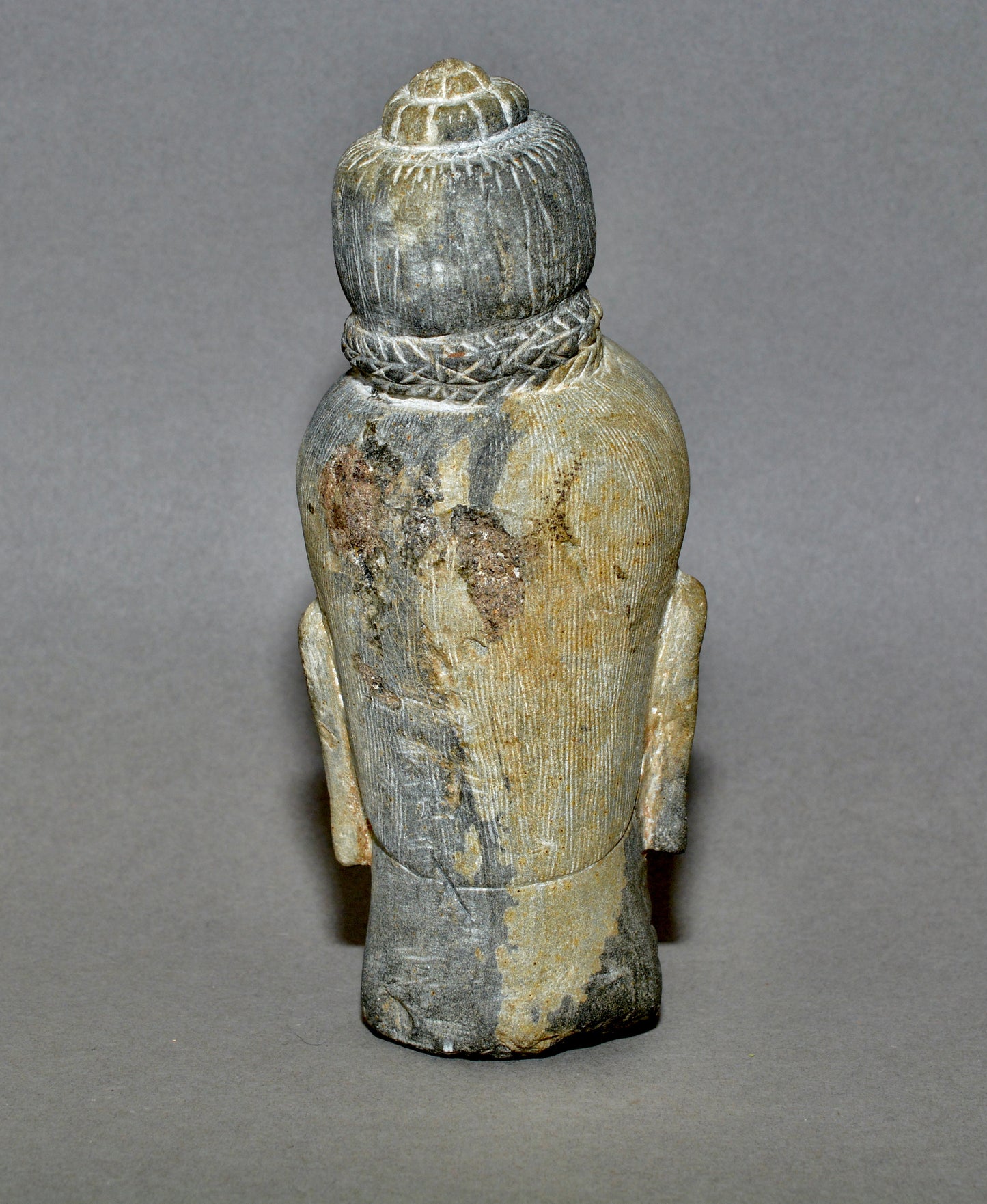 Gandharan stone schist head of Buddha