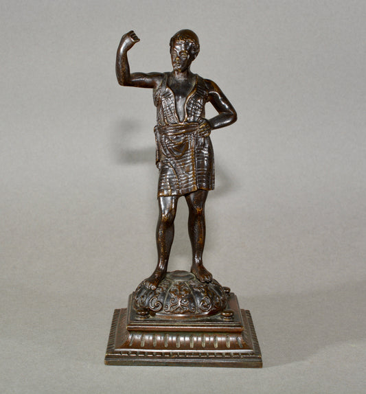 Antique bronze figure of a North African Blackamoor