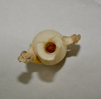 Small ancient glass jug juglet Roman period eastern provinces