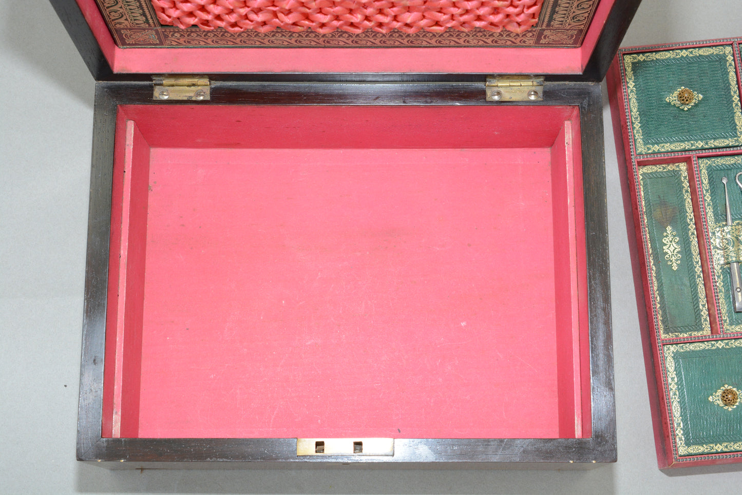 Regency rosewood sewing box by Wm.Dobson Strand London
