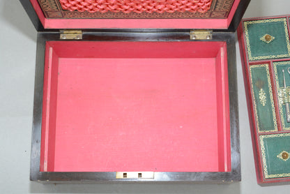 Regency rosewood sewing box by Wm.Dobson Strand London