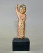 18th century Hispano-Phillippines carved wooden santos figure