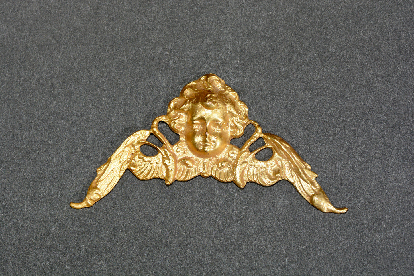 Ormolu angel mount