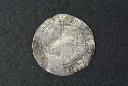 1560-1561 Elizabeth I Hammered Silver Groat Cross Crosslet