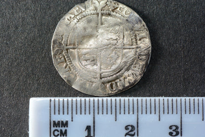 1560-1561 Elizabeth I Hammered Silver Groat Cross Crosslet