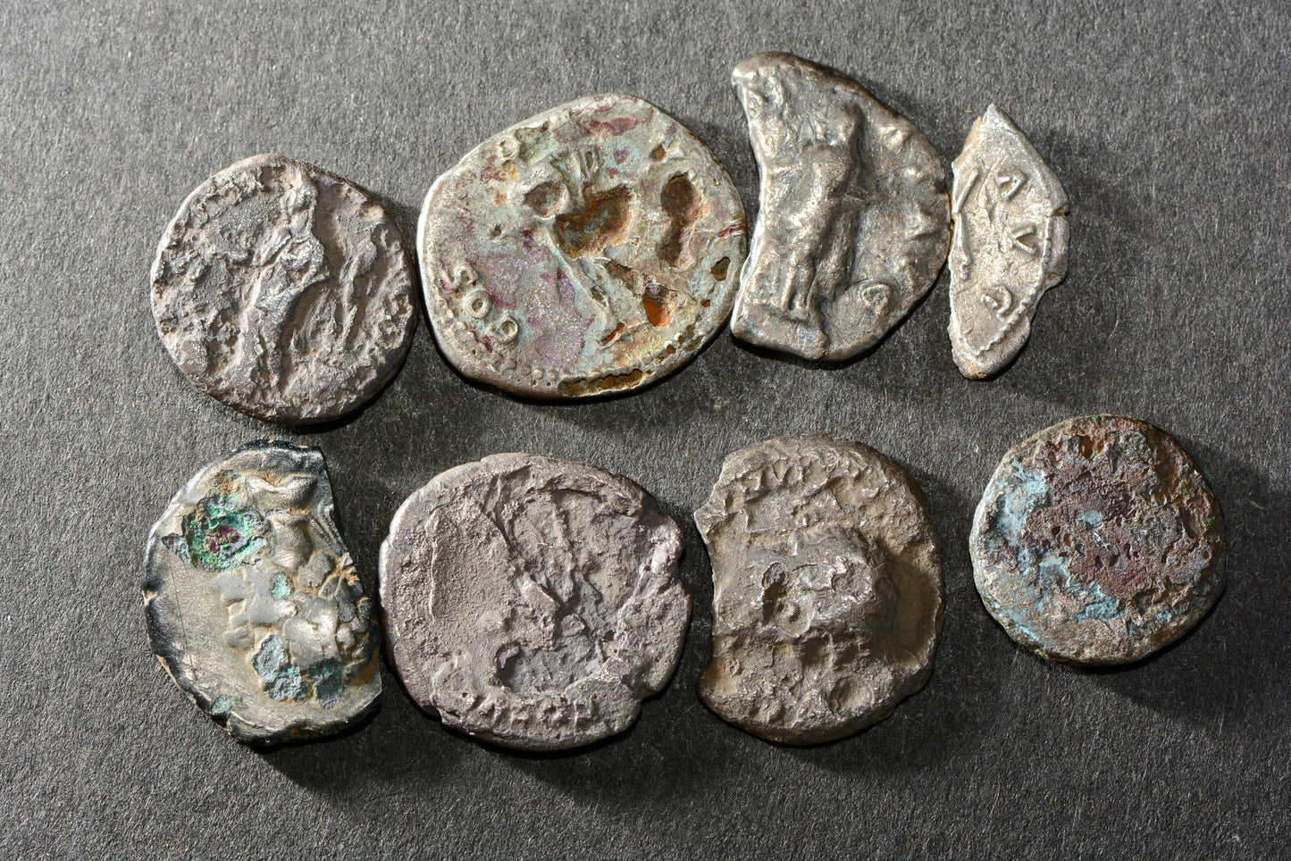 A group of Ancient Roman silver coins M10