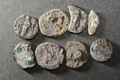 A group of Ancient Roman silver coins M10