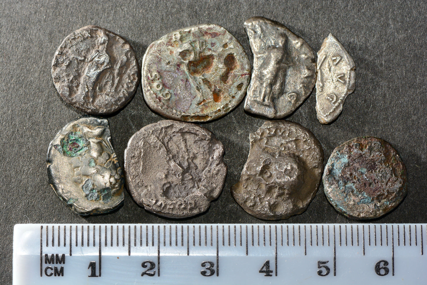 A group of Ancient Roman silver coins M10