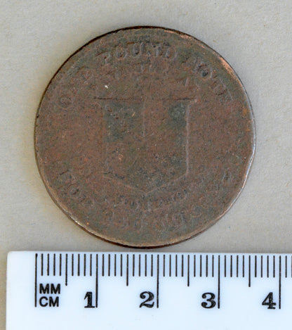 Birmingham Workhouse token 1812 M14