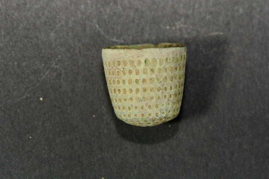 A post medieval bronze thimble English circa.1600 M17