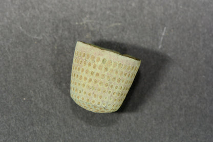 A post medieval bronze thimble English circa.1600 M17