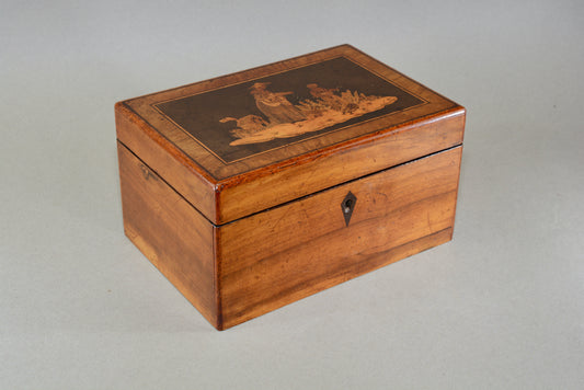 Edwardian inlaid Sorrentoware box