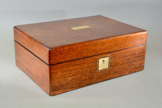 Victorian Rosewood and mother of pearl sewing box