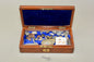A Victorian gentlemans fossil collection in mahogany box