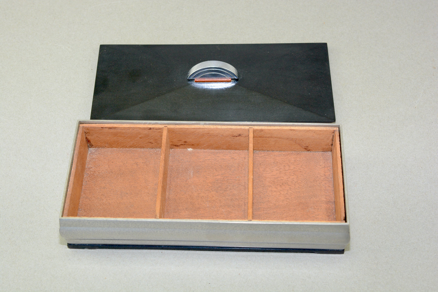 American Art Deco cigarette box