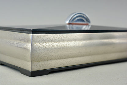 American Art Deco cigarette box