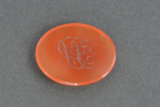 Victorian carved hardstone seal