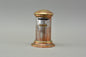 English brass money box coin bank